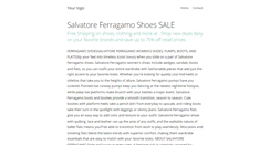 Desktop Screenshot of ferragamoshoessale.restaurantpages.net